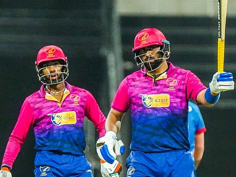 UAE openers Muhammad Waseem, who celebrates his half-century, and Vriitya Aravind gave the hosts a strong start against Afghanistan.