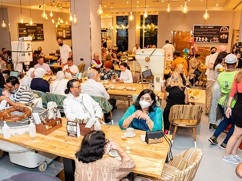 It's packed - hotels across Dubai are enjoying unprecedented occupancy levels as MICE and sporting events kick into heavy action. Room rates too are soaring. (Pictured here is a moment at the Leva Hotel.)
