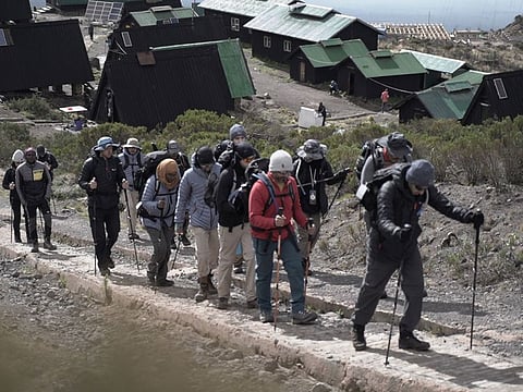 The expedition was organised by the university, and supported by Mubadala Investment Company