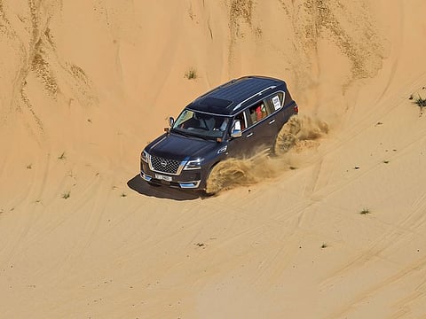 Buckle you seatbelts and check out the adventurous desert trail at the 41st Gulf News Fun Drive