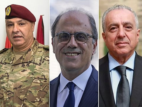 On Jumblatt's slate: Joseph Aoun, JIhad Azour, Salah Hnein