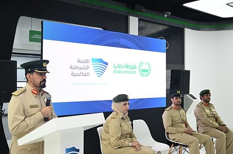 File photo of Dubai Police officials during a previous edition of the summit