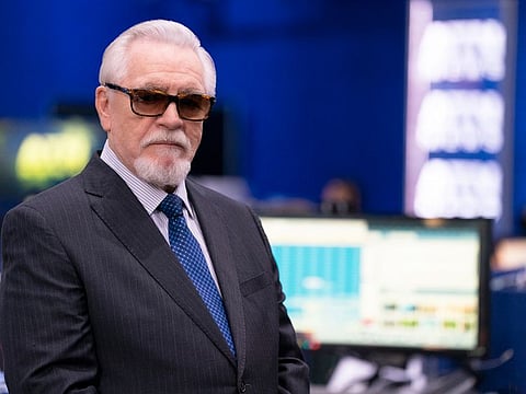 Hollywood Actor Brian Cox in a still from the fourth season of the HBO hit series 'Succession'.