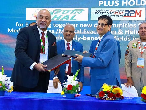 The Response Plus and HAL deal was struck at the recent Aero India show.