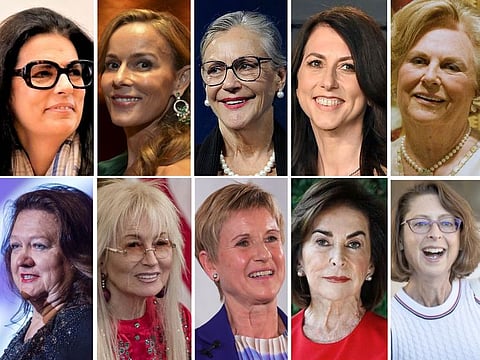 They are the planet's top 10 women billionaires, based on Forbes' listing as of February 24, 2023.