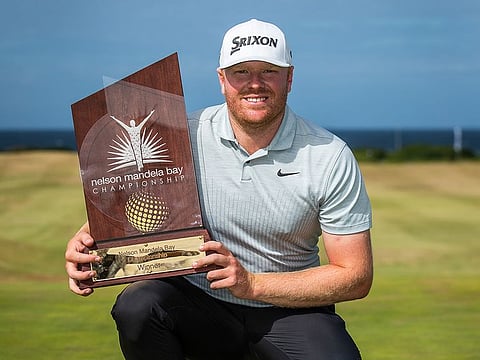 Dylan Mostert won the Nelson Mandela Bay Championship on the Challenge Tour.