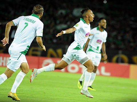 Al Ain's Soufian Rahimi.