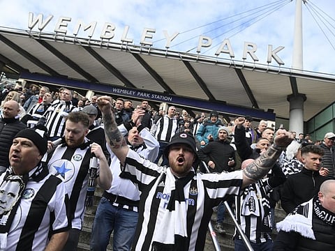 A Newcastle United fan who predicted a cup final win by getting a tattoo says he got a 'little bit carried away with myself' after his team fell to defeat.