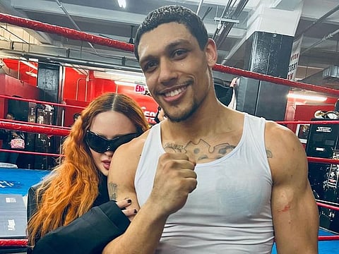 Madonna and Josh Popper