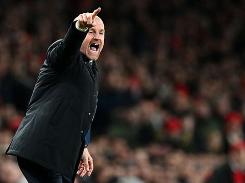 Everton manager Sean Dyche.