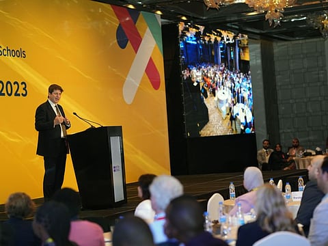 Patrick Moody, British Ambassador to UAE, addressed the gathering of 2,000 educators in Dubai on March 1