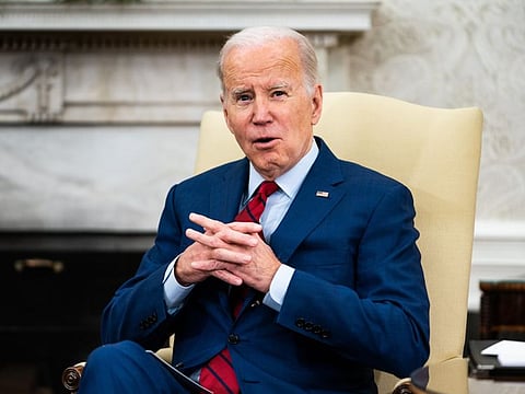 Biden’s three-hour session with doctors in February at Walter Reed National Military Medical Center in the Washington suburb of Bethesda, Maryland, was his second extensive exam since taking office in January 2021.