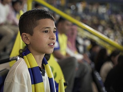 Nabil Saeed achieved his dream of meeting Al Nasr's Cristiano Ronaldo,