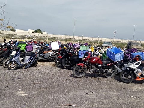 The bikes were impounded in February during a crackdown on violations