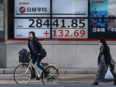 Markets are now pricing in an almost 70 per cent chance of a 50 basis point rate hike at the Fed’s March 21-22 policy meeting, according to CME’s FedWatch tool, up from about a 30 per cent a day ago.