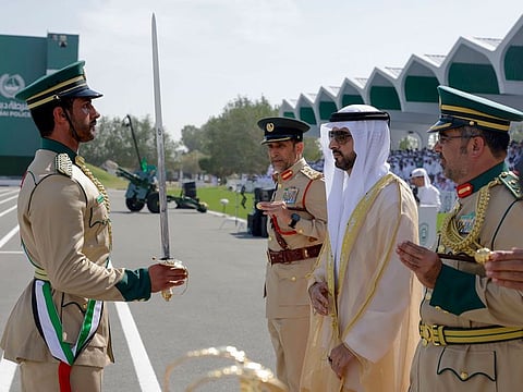 Sheikh Hamdan bin Mohammed bin Rashid Al Maktoum, Crown Prince of Dubai and Chairman of The Executive Council of Dubai, at the ceremony on Wednesday