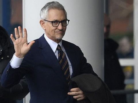 Former England striker and BBC presenter Gary Lineker.