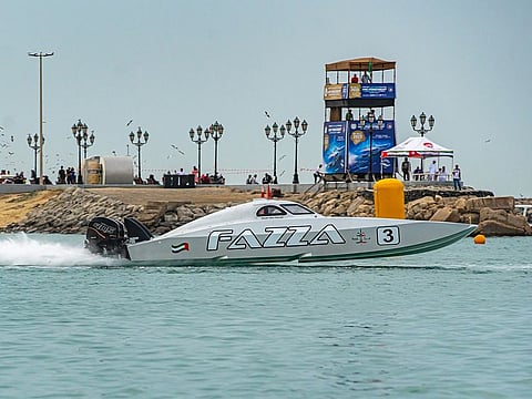 Arif Al Zaffain and Nadir Bin Hendi clinched a comfortable victory in Fazza.