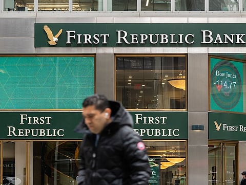 A First Republic Bank branch in Los Angeles, California.