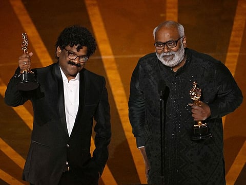 Naatu Naatu hitmakers MM Keeravani and Chandrabose