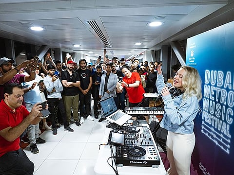 The Festival ran from March 6 to 12 at Union, Mall of Emirates, Burjuman, Dubai Financial Centre, and Sobha Realty metro stations