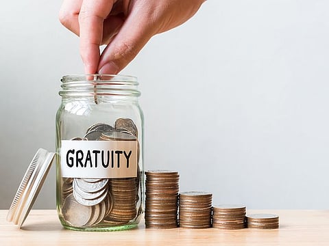 Gratuity is only available to employees who have completed at least one year of continuous service with the same company. Picture used for illustrative purposes only.