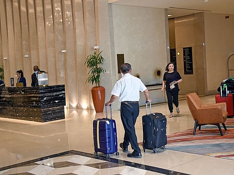 It's another check-in at a hotel in Dubai. Demand for rooms and hospitality experiences in the UAE continues to stoke demand for new hiring in the sector. Another 7,000 jobs could be added in 2023.
