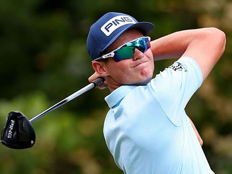 Wilco Nienaber (RSA), one of the longest hitters on the DP World Tour.