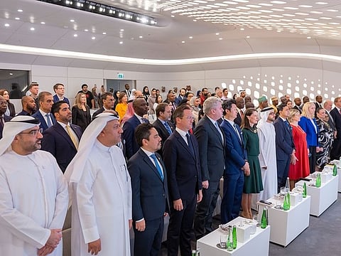 The event representatives including 41 ambassadors and consuls from 55 nations.