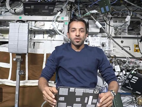 UAE astronaut Sultan Al Neyadi at ISS.
