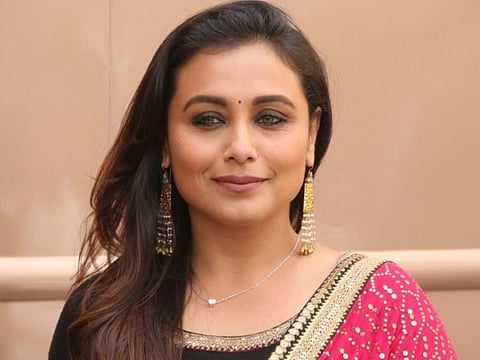 Bollywood star Rani Mukerji.
