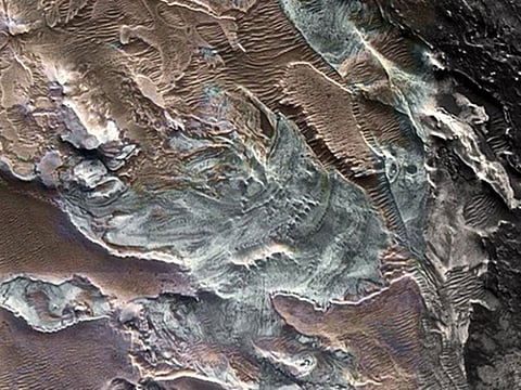 This discovery suggests that Mars' recent history may have been more watery than previously thought, which could have implications for understanding the planet's habitability.