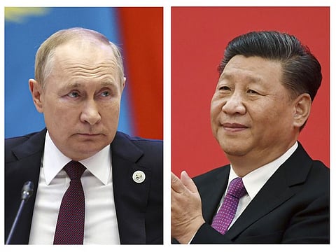 Xi and Putin will discuss “issues of further development of comprehensive partnership and strategic interaction between Russia and China,” as well as exchange views “in the context of deepening Russian-Chinese cooperation in the international arena,” the Kremlin said in a statement.