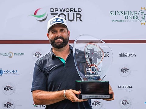 Matthew Baldwin, maiden DP World Tour winner at the SDC Championship