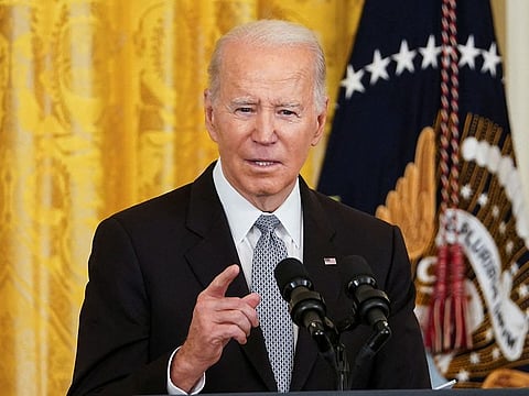 US President Joe Biden