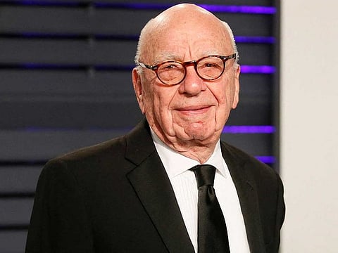 A file photo of Rupert Murdoch.