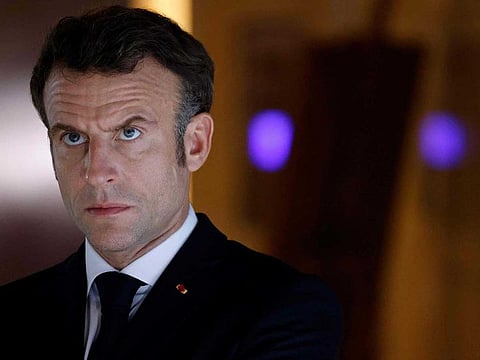 The gruesome find was reported by staff working for President Emmanuel Macron at the beginning of the week.