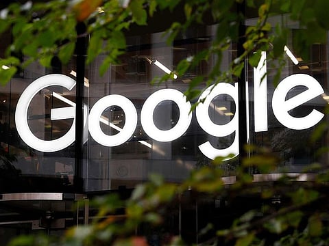 The Google logo is displayed at their offices on Nov. 1, 2018, in Granary Square, in London. Google announced Tuesday, March 21, 2023, it's allowing more people to interact with “Bard,” the artificially intelligent chatbot the company is building to counter Microsoft's early lead in a pivotal battleground of technology.