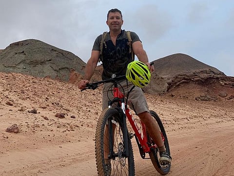 James Jenkins, who is in his 40s, had been suffering extreme pain from the erosion of cartilage in his knee joint