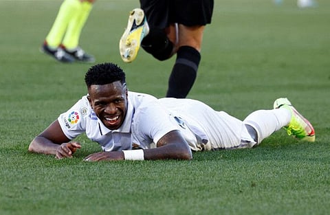 Real Madrid's Vinicius Junior has been subjected to racial abuse on at least three occasions this season.