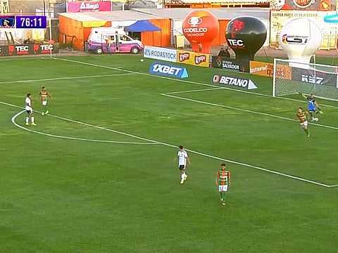 Leandro Requena scored from inside his own six-yard box.