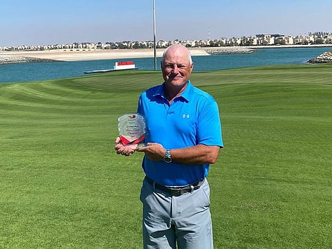 RAK Seniors Open Gross Winner Mark McNeilly