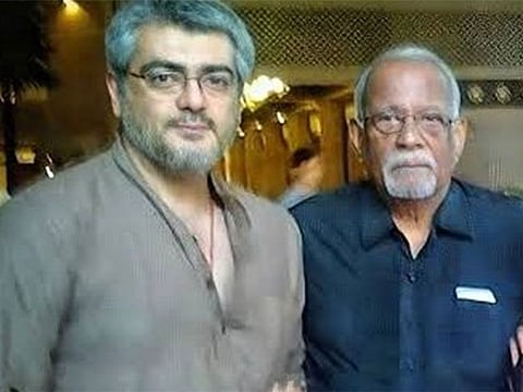 Ajith Kumar’s father  P Subramaniam