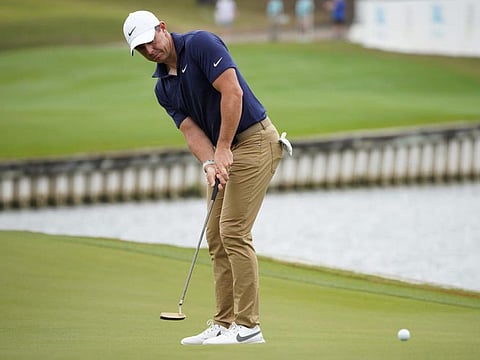 Rory McIlroy continues his good form at the WGC - DELL Technologies Matchplay in Austin, Texas.