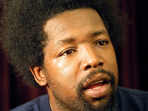 US rapper Afroman, whose real name is Joseph Foreman.