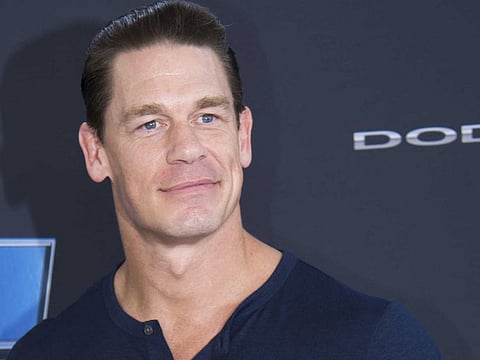 Wrestler turned Hollywood actor John Cena