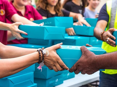 Donations as stipulated by Federal Law No. 3 of 2021 regulating donations, include collection of items of monetary value whether cash or in kind, transferred or fixed, including national currency, foreign exchange, bonds, cheques and shares, in any form, including electronic or digital, to be spent on charity or through charitable or humanitarian services and aids.