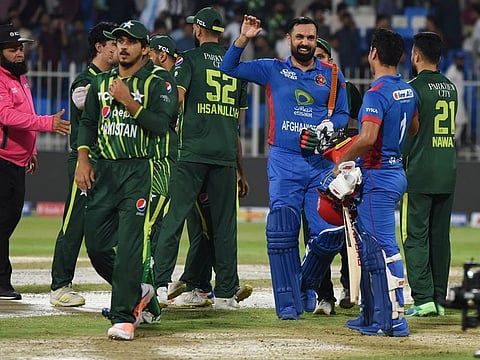 Afghanistan beat Pakistan by seven wickets in the second Twenty20 international on Sunday.