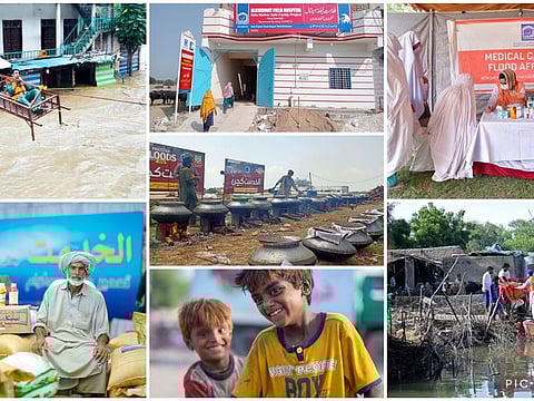 Alkhidmat works in seven areas: Disaster Management, Health Services, Orphan Care, Education, Water Supply and Sanitation, Mawakhat (Interest-free microfinance), and Community Services.