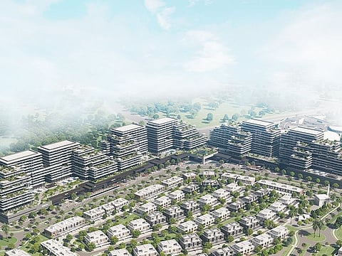 Reem Hills is a gated community in a unique location on Abu Dhabi’s Al Reem Island